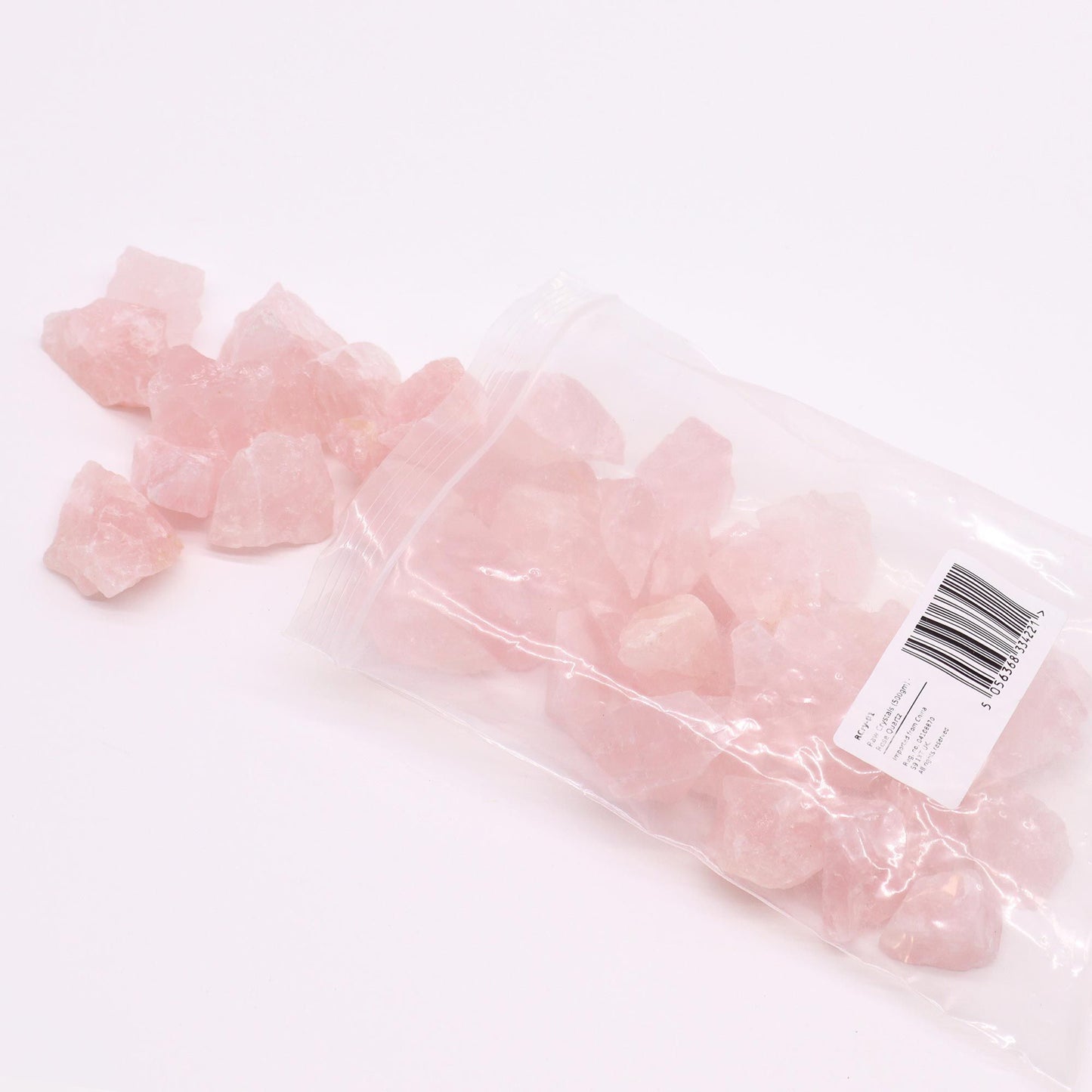 Cristaux bruts 500 g — Quartz rose