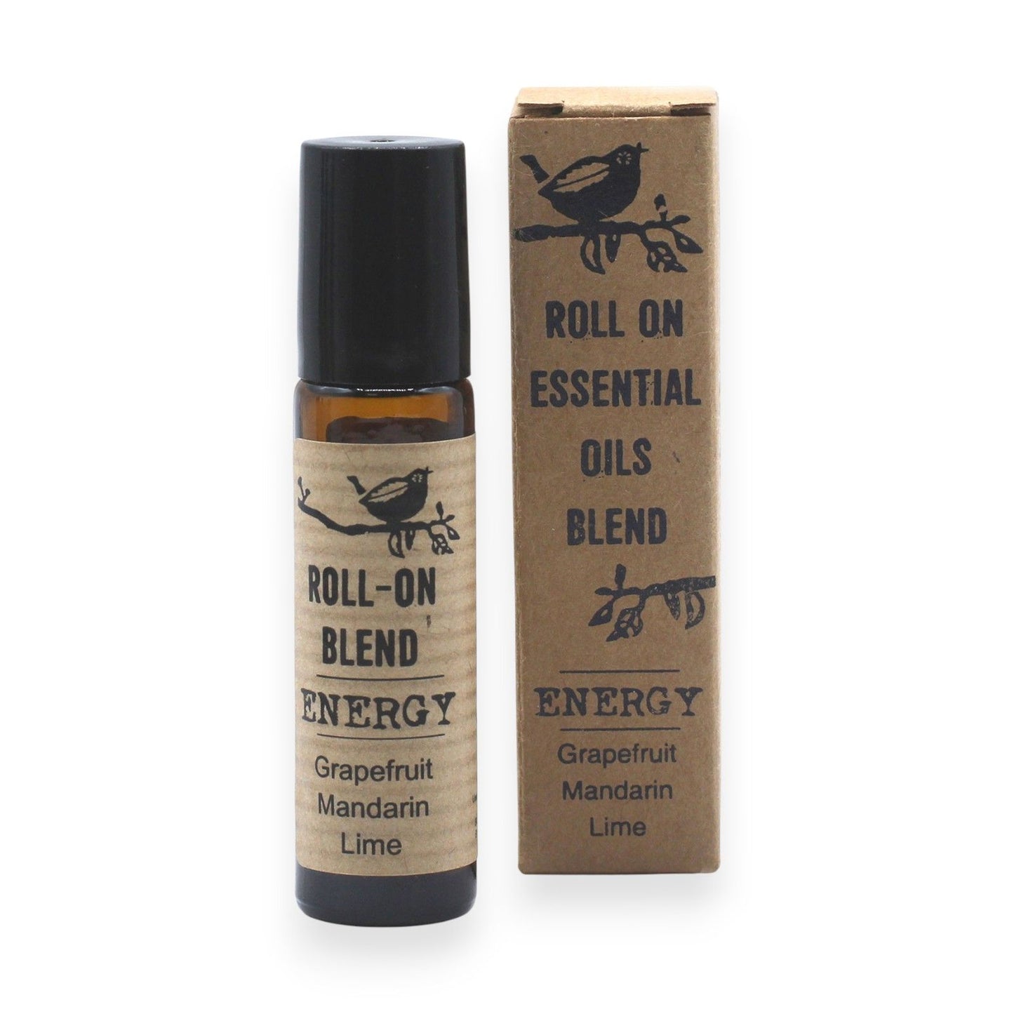 Roll-on de synergie d’huiles essentielles — Énergie · 10ml