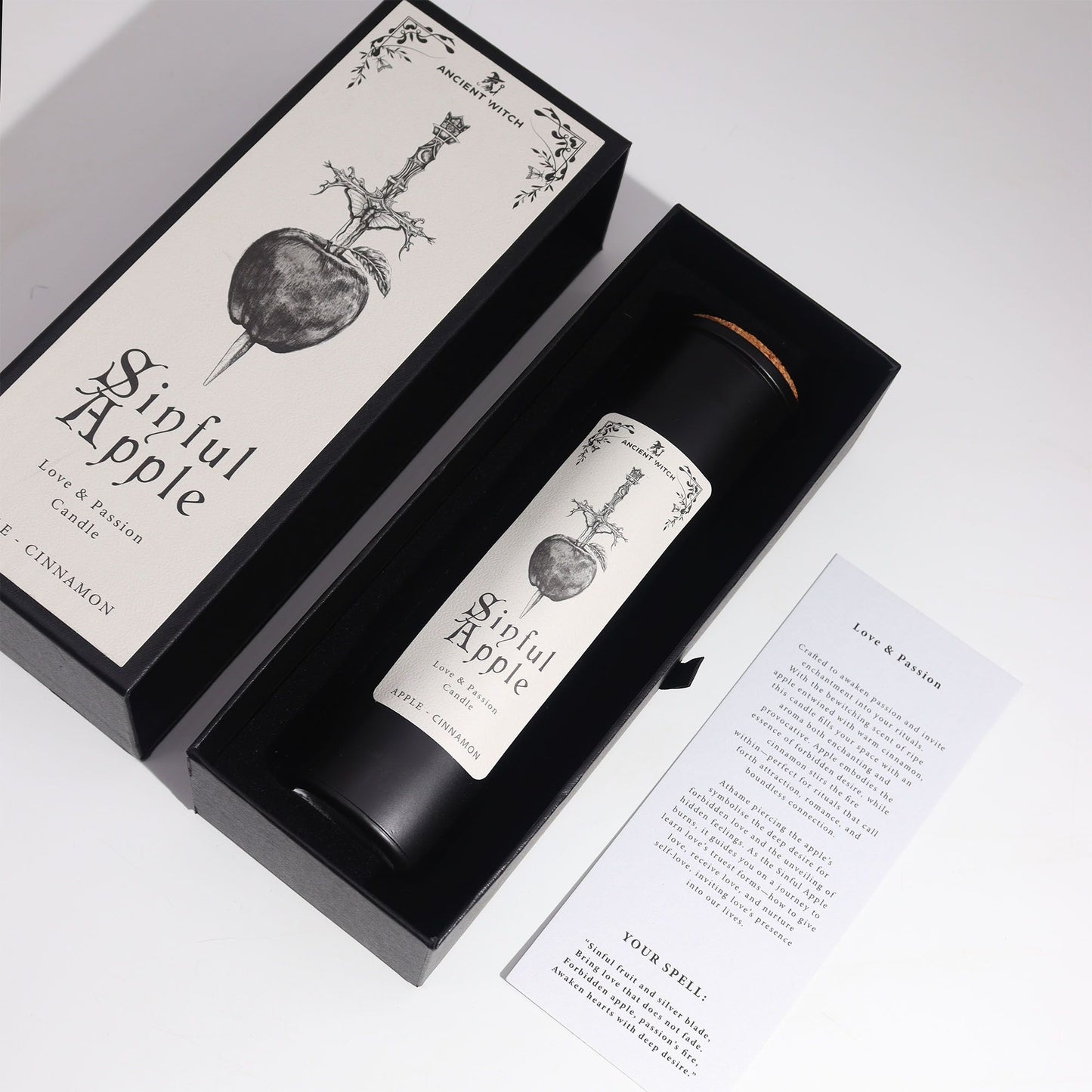 Bougies purificatrices de sorcières anciennes