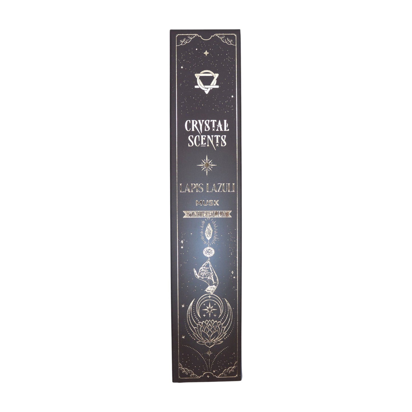 Fagot de fumigation à cristal de lapis-lazuli — Musc