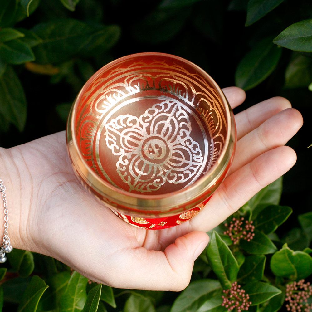 Coffret mini bol chantant — Rouge