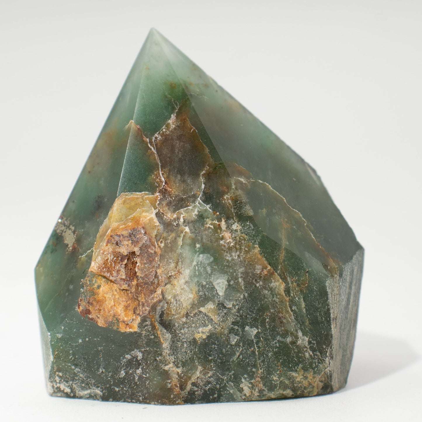 Pointe polie — Aventurine verte
