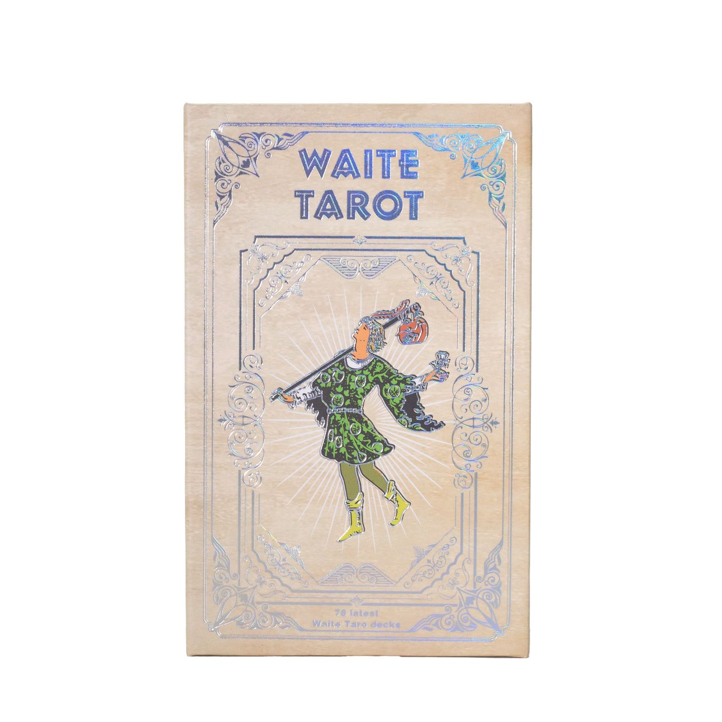 Jeu de tarot Waite à feuille d’argent