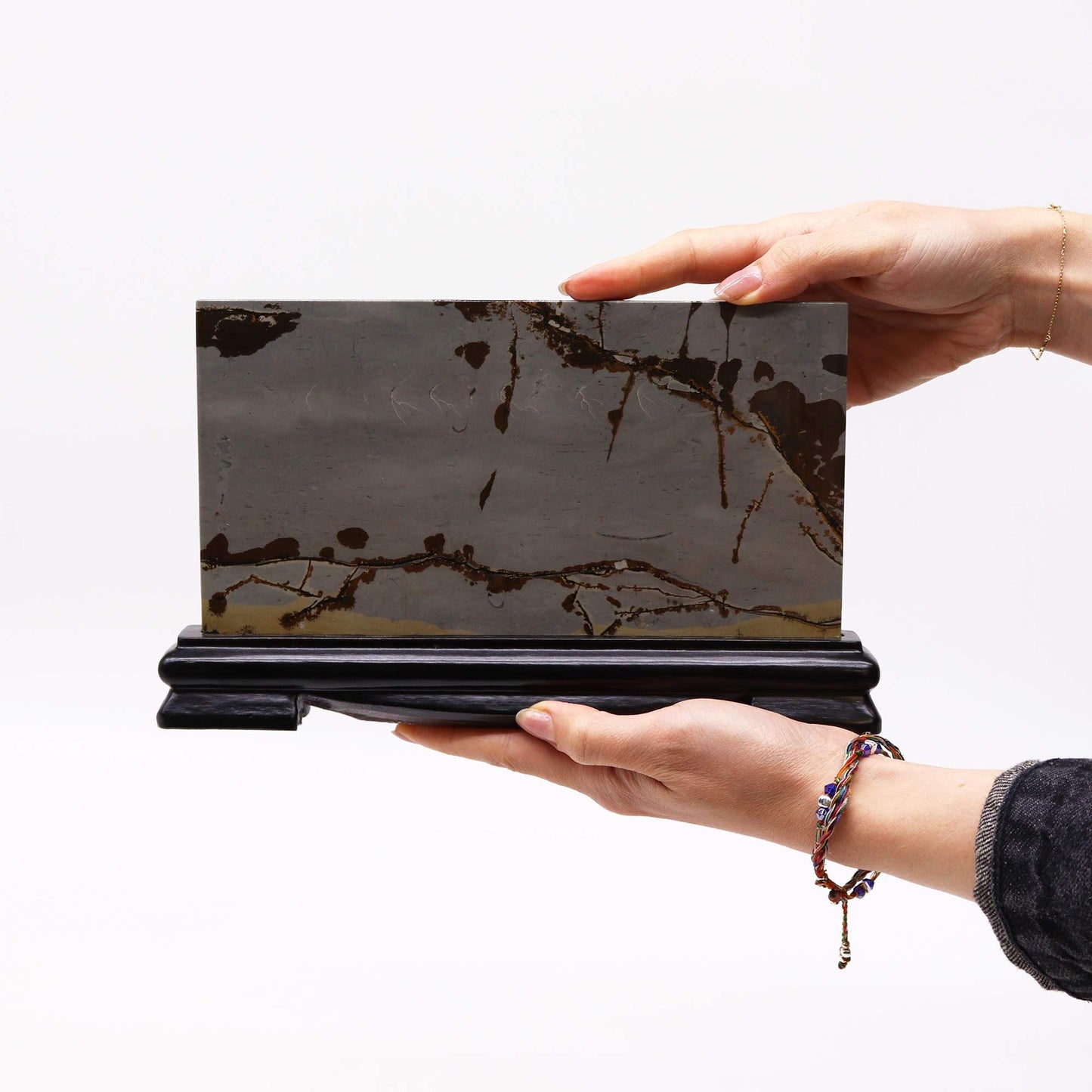 Pierre à paysage de Guohua — Grand paysage · 150 x 250 mm
