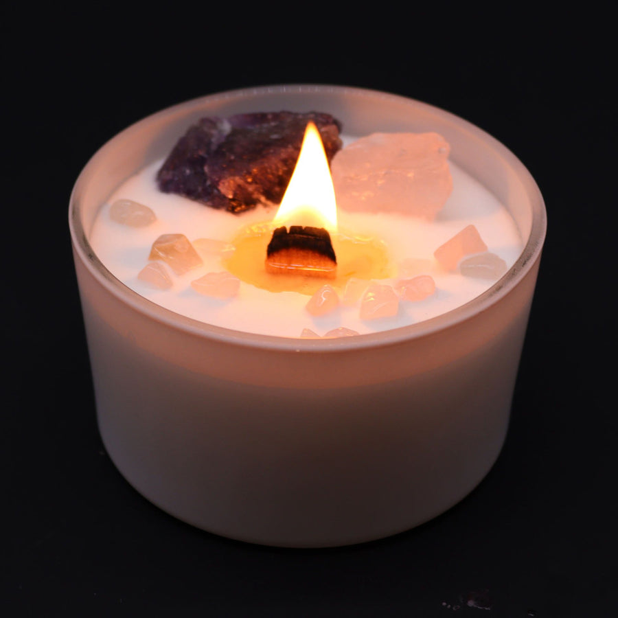 Bougies de cristal de chakra — Chakra du troisième œil