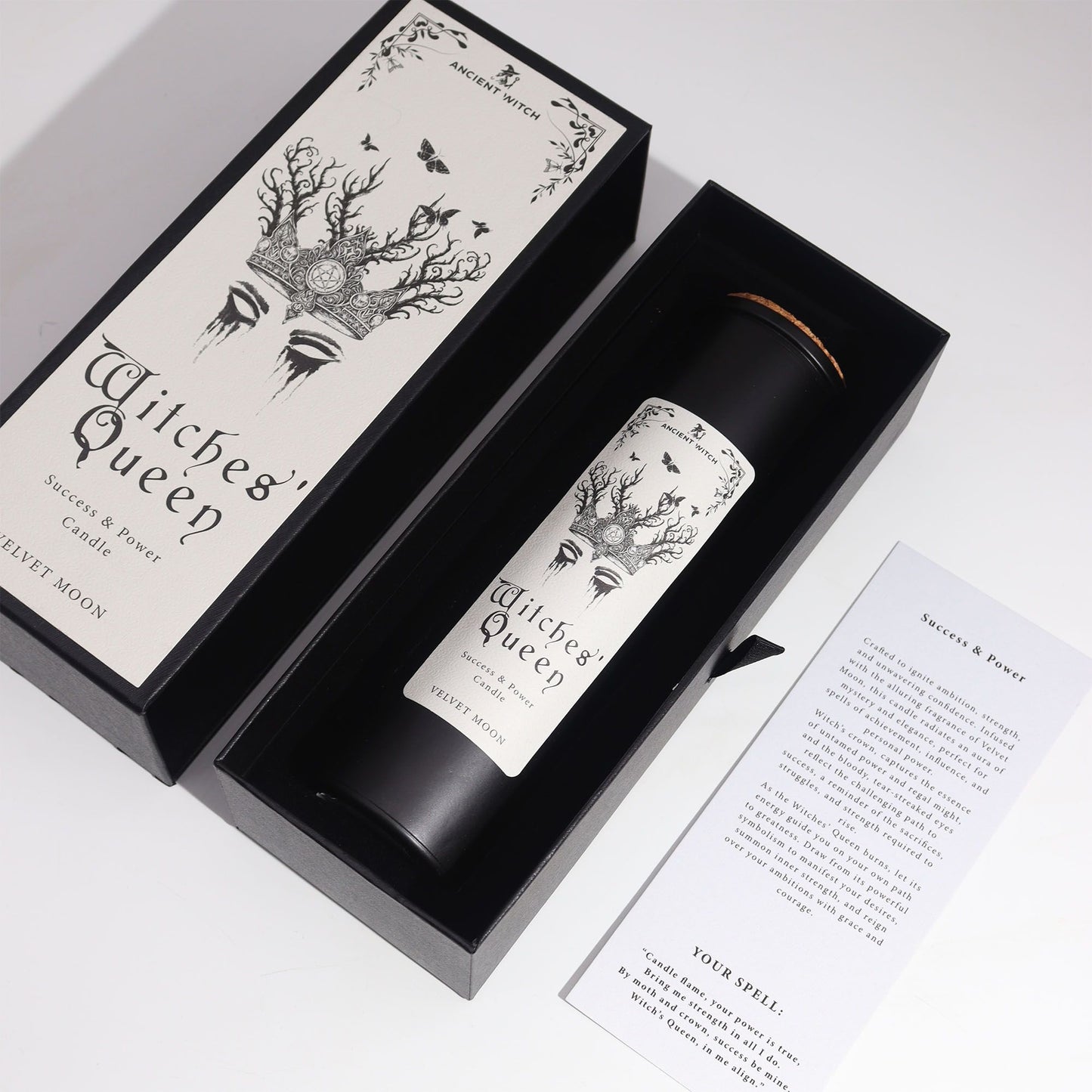 Bougies purificatrices de sorcières anciennes — Reine des sorcières