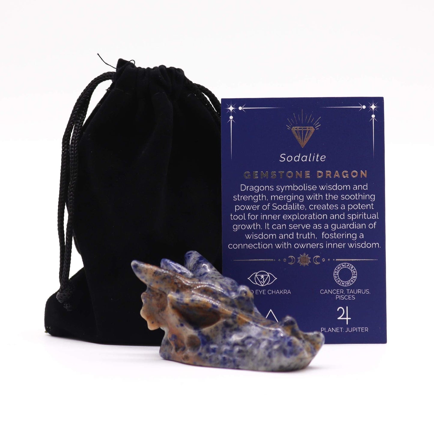 Grande tête de dragon — Sodalite