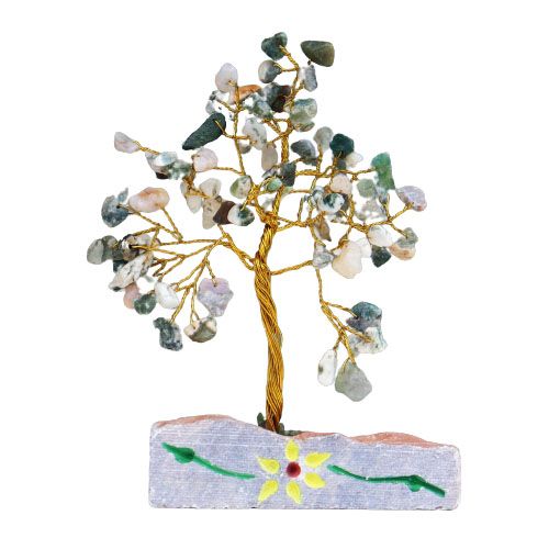 Arbre de gemmes — Agate verte