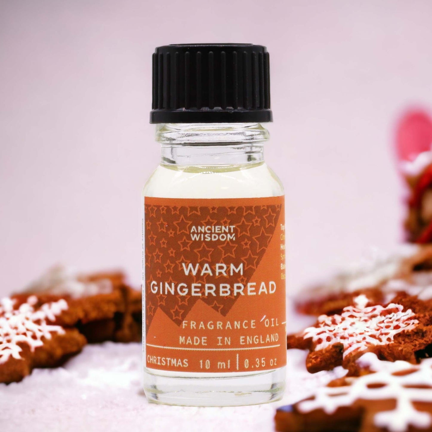Huile parfumée — Biscuit au gingembre chaud · 10 ml