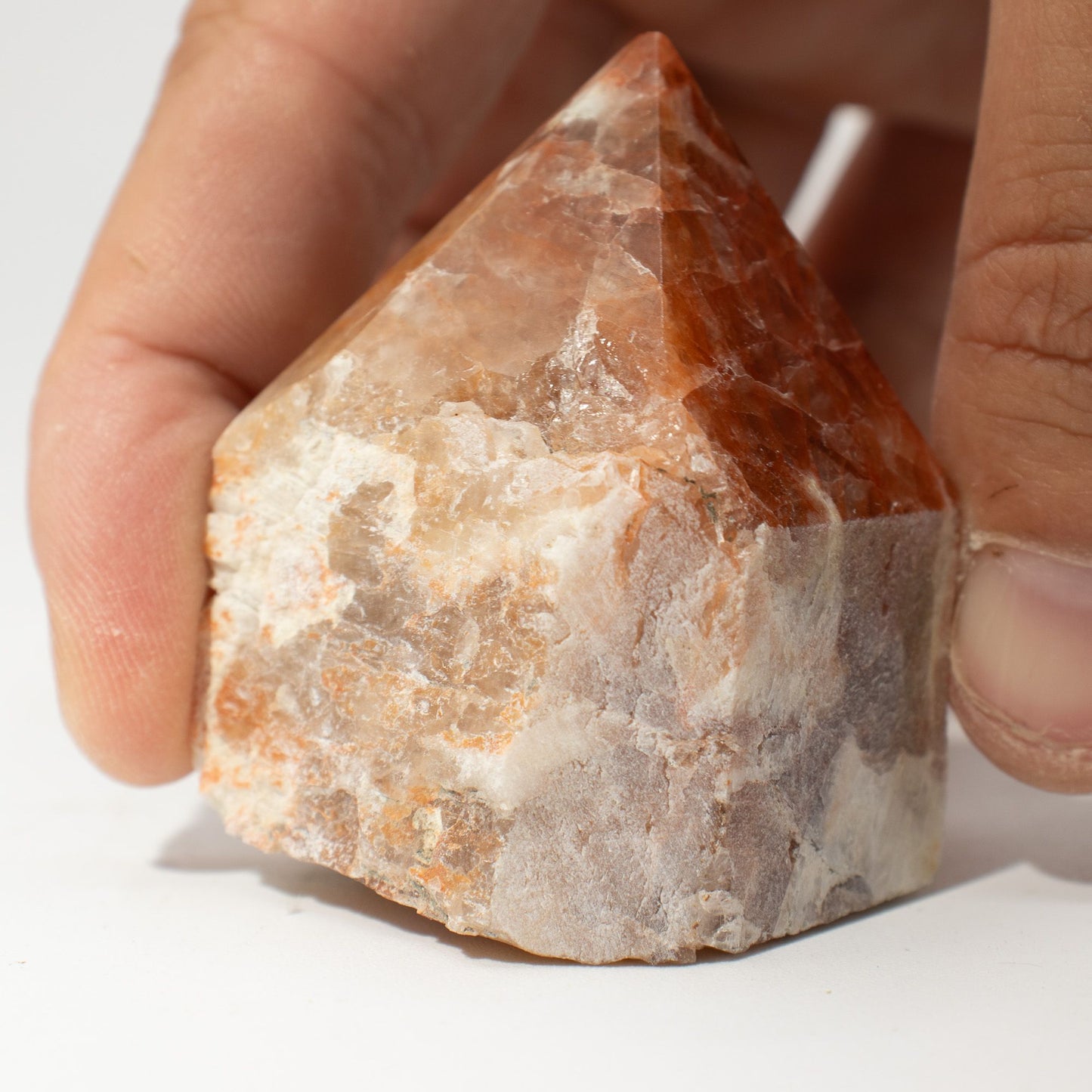 Pointe polie de qualité supérieure — Matrice à tourmaline