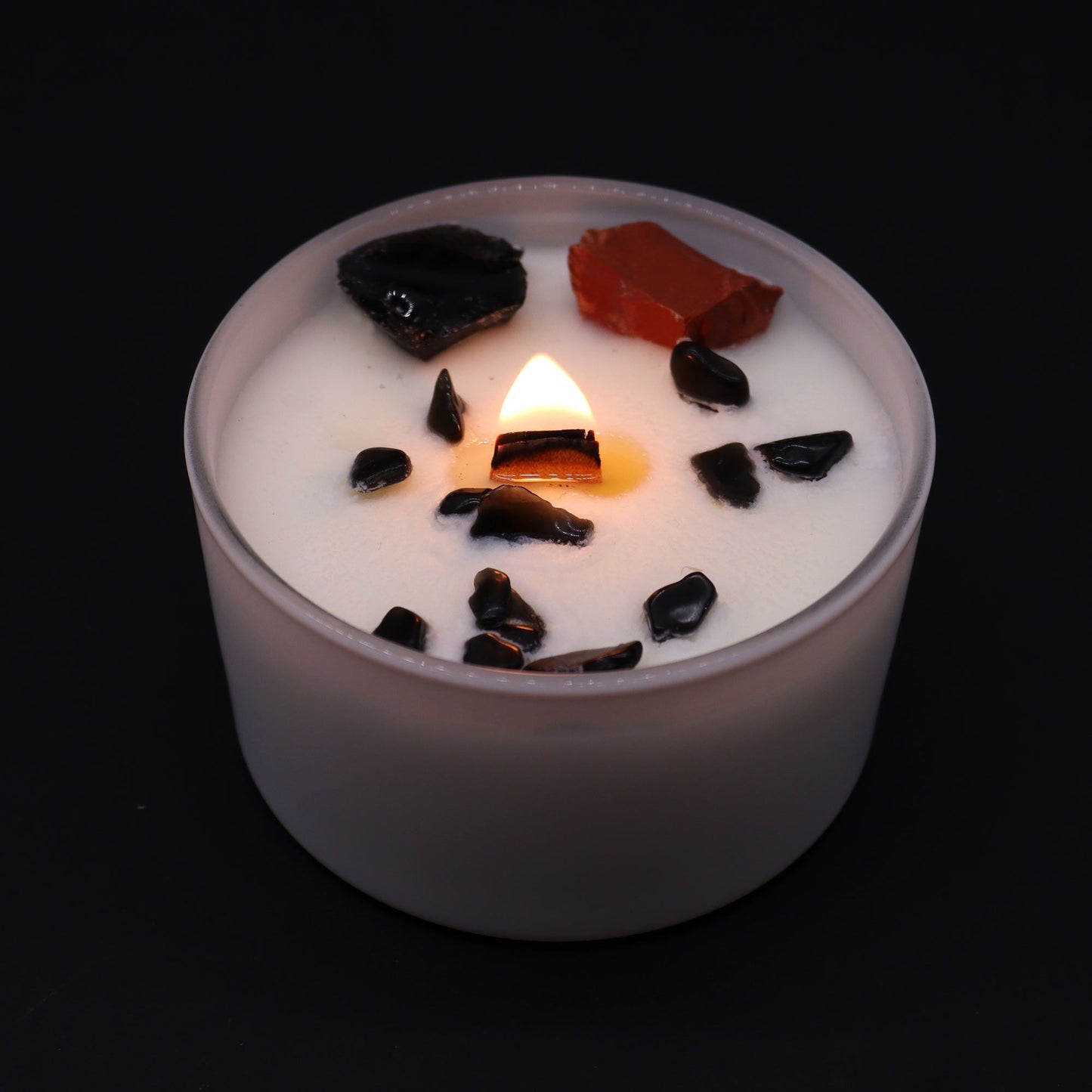 Bougies de cristal de chakra — Chakra racine
