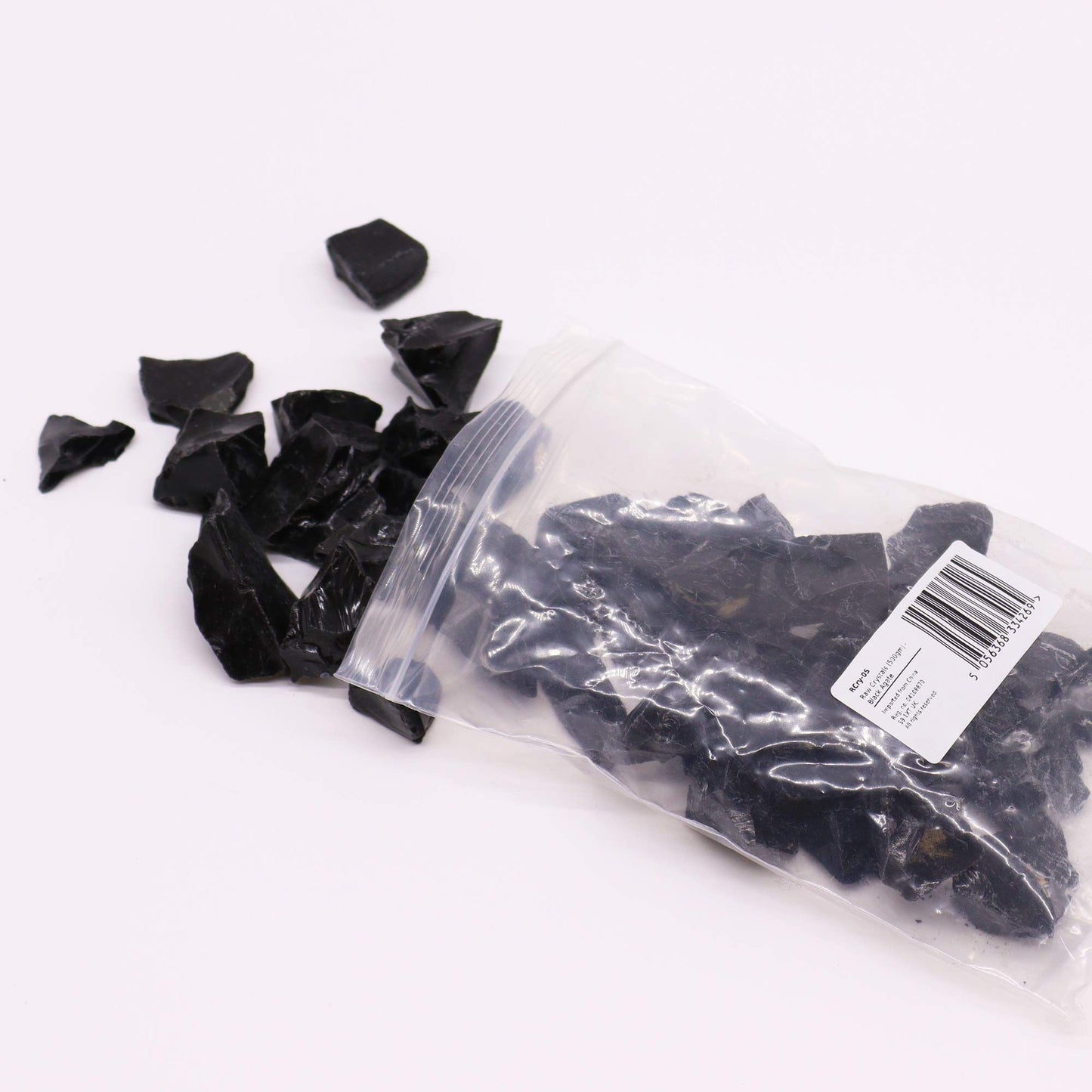 Cristaux bruts 500 g — Agate noire