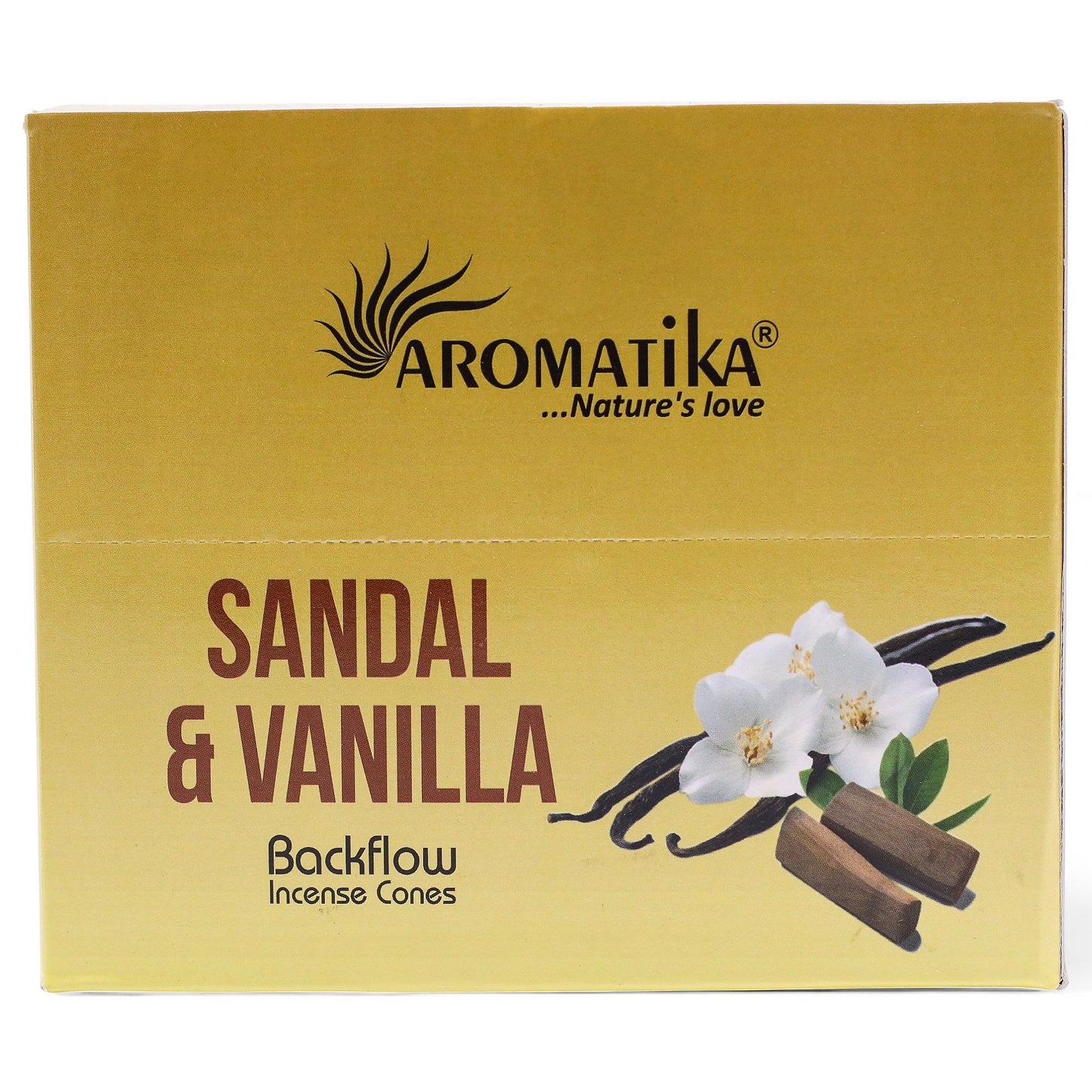 Encens à reflux masala — Santal & vanille