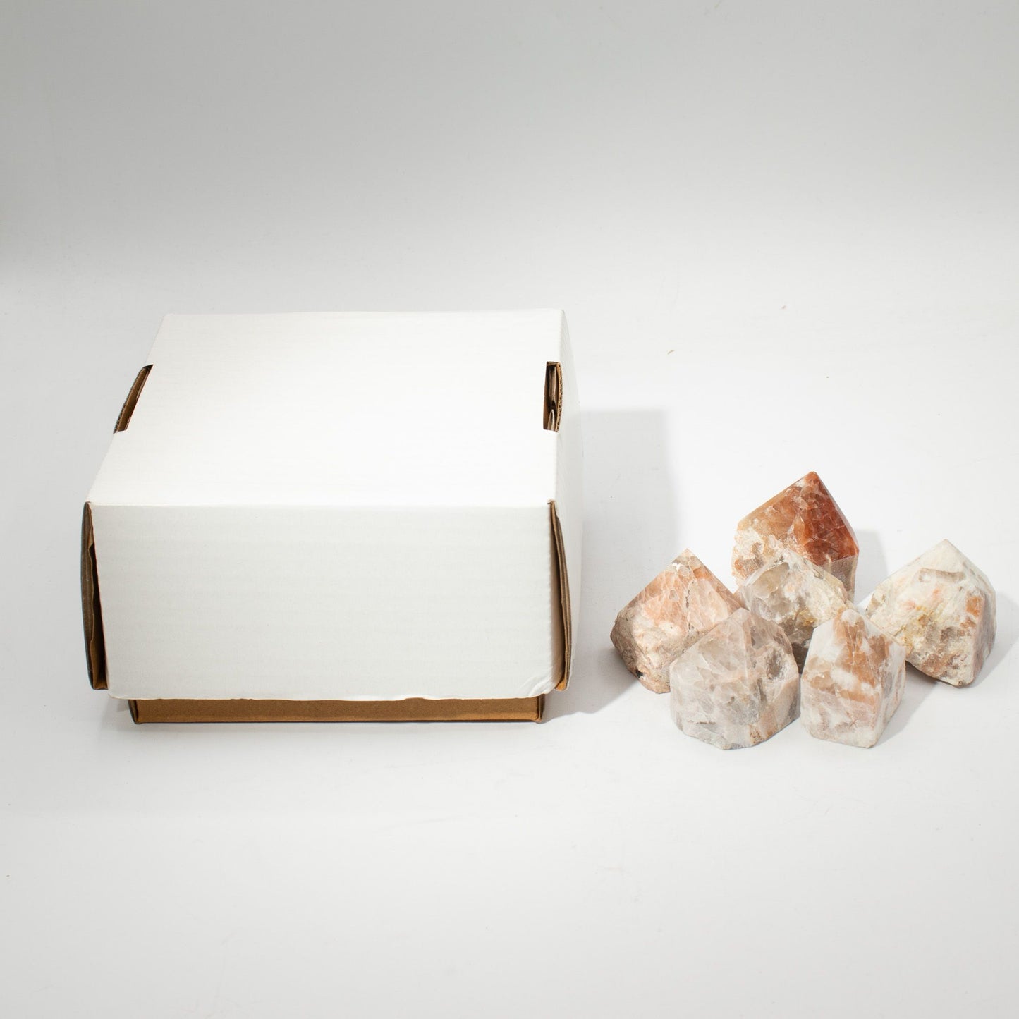 Pointe polie de qualité supérieure — Matrice à tourmaline