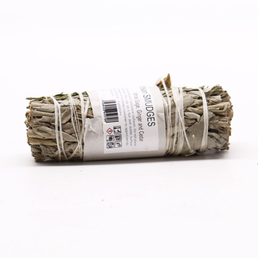 Fagot d’herbes — Sauge blanche, gingembre & cèdre