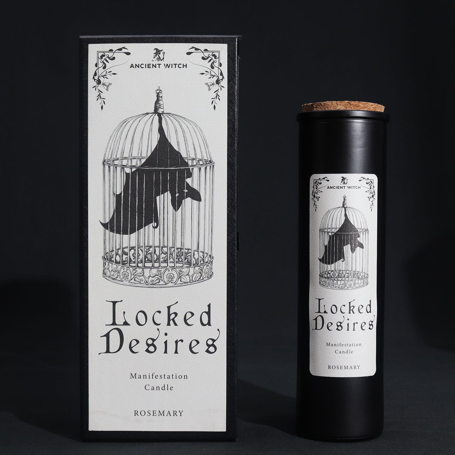 Bougies purificatrices de sorcières anciennes — Vœux libérés