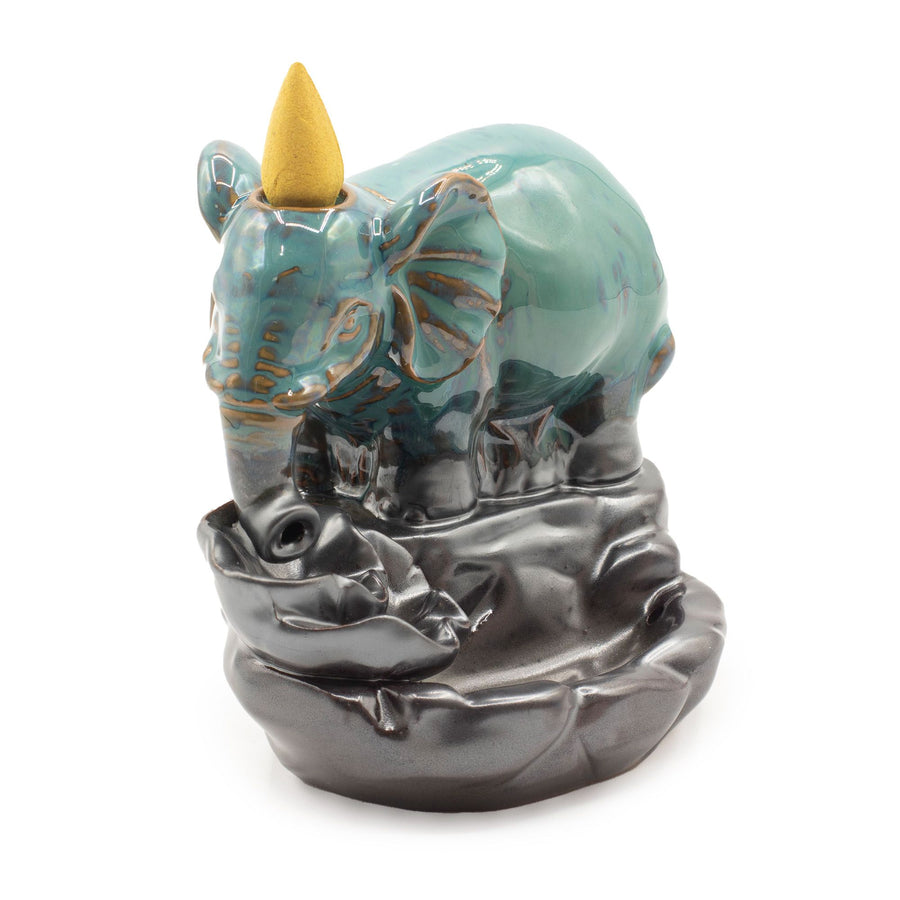 Brûleur à reflux — Éléphant au bassin
