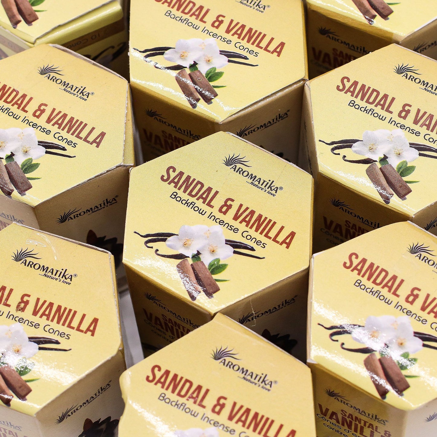Encens à reflux masala — Santal & vanille