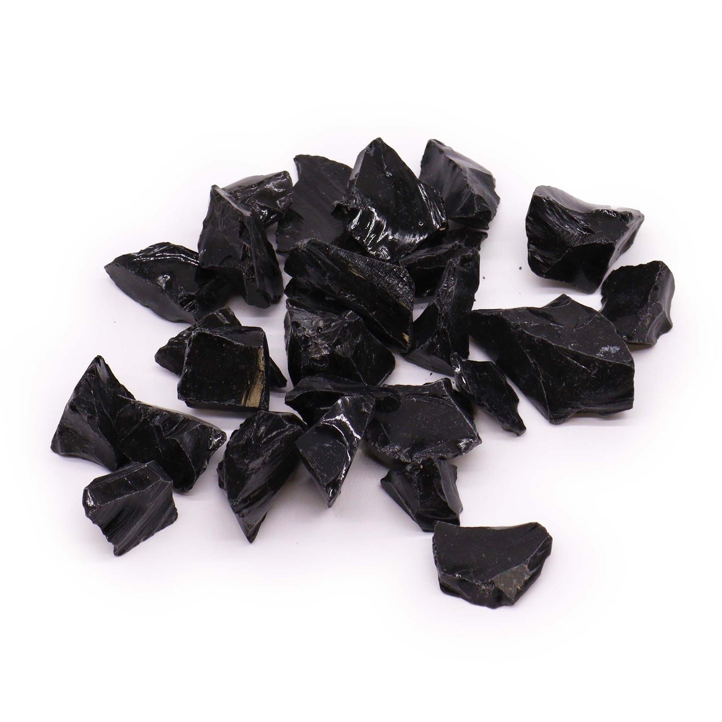 Cristaux bruts 500 g — Agate noire