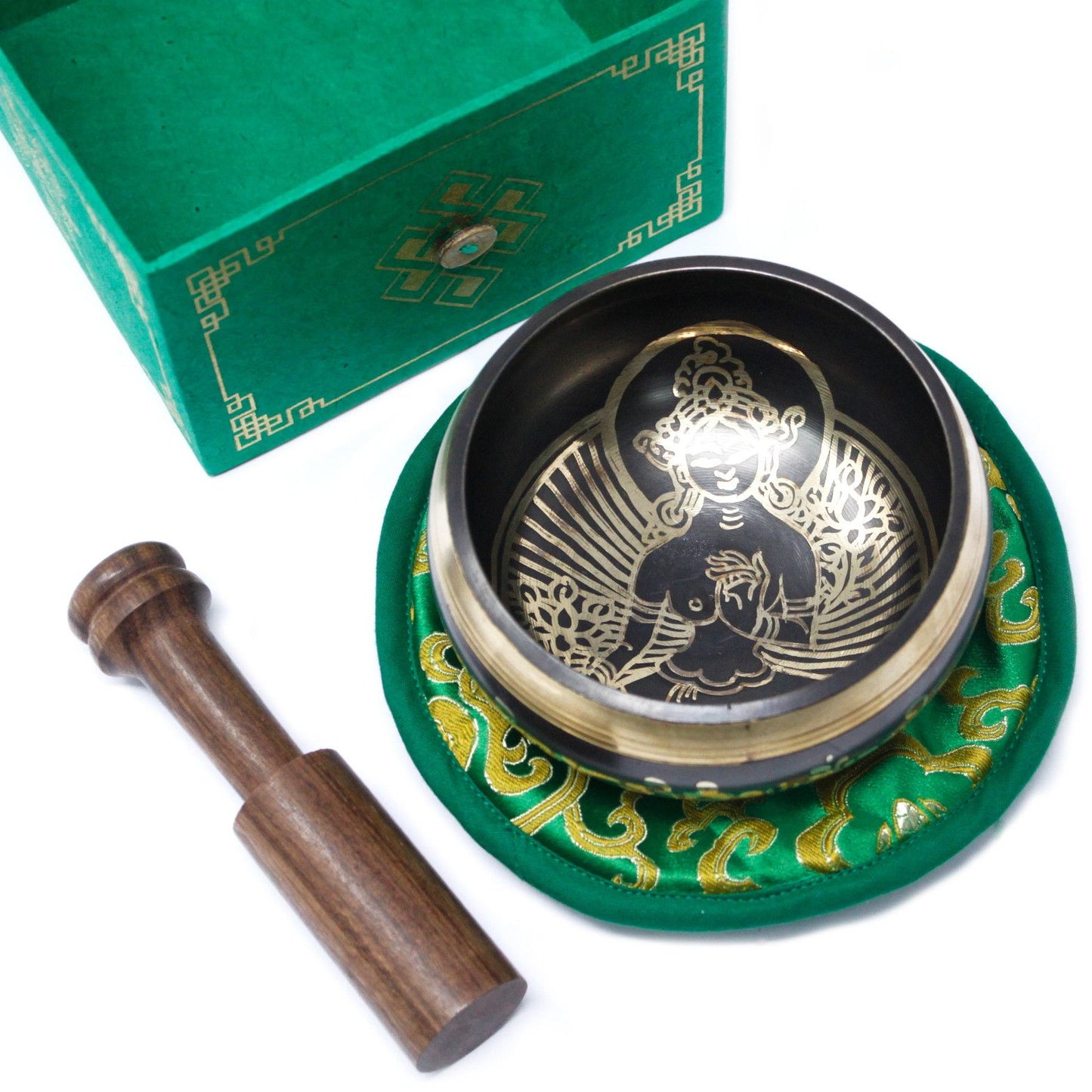 Bol chantant — Tara vert · 10cm