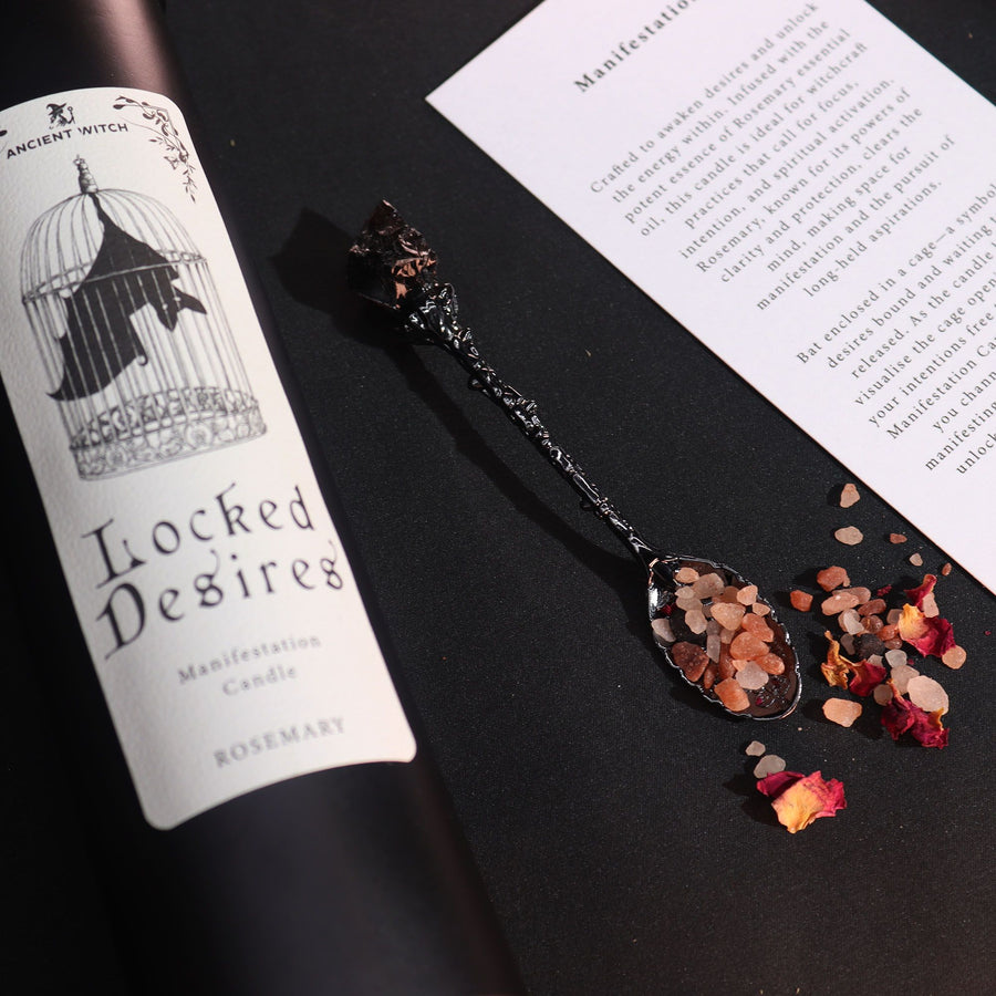 Bougies purificatrices de sorcières anciennes — Vœux libérés