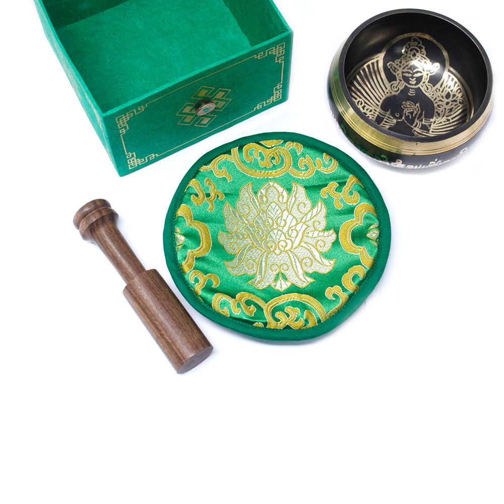 Bol chantant — Tara vert · 10cm
