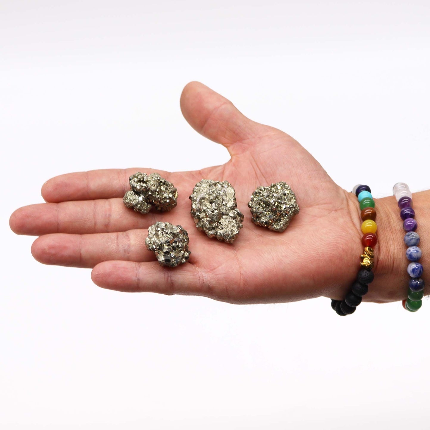 Pyrite péruvienne première qualité — Format moyen · 35 à 50 mm