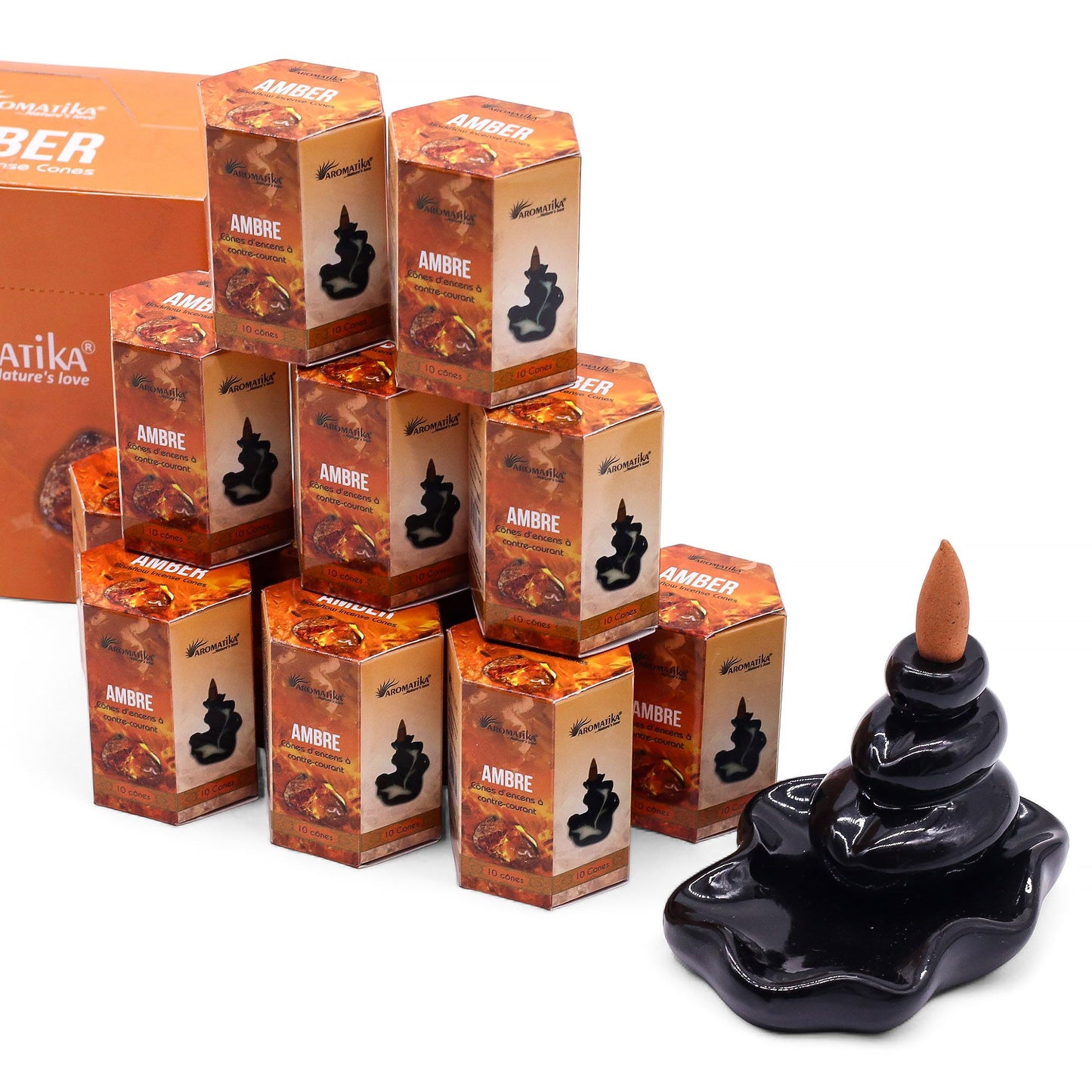 Encens à reflux masala — Ambre
