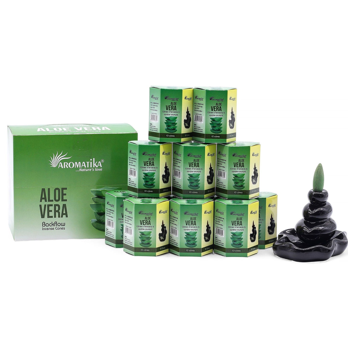 Encens à reflux masala — Aloe vera