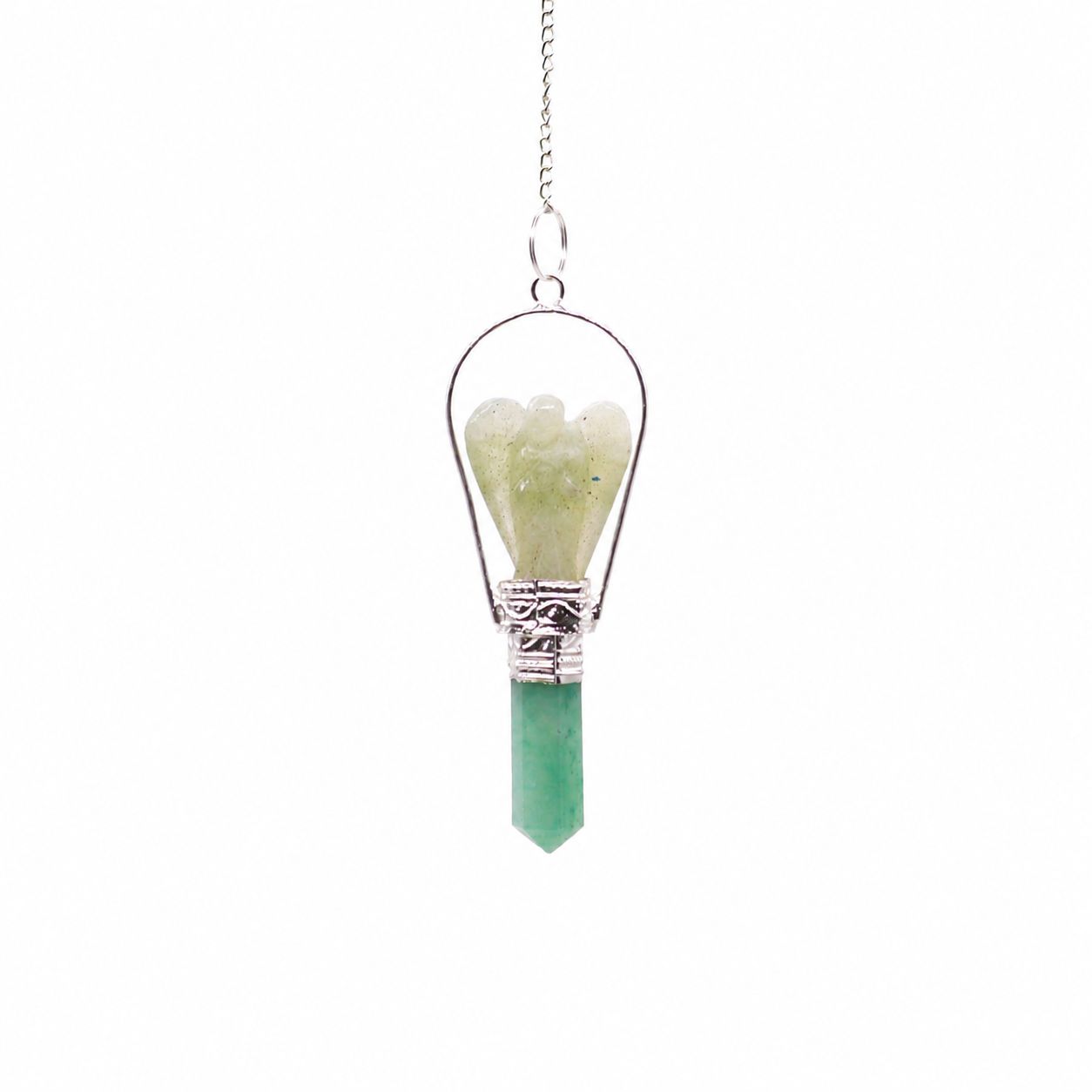 Pendule d’ange — Aventurine verte