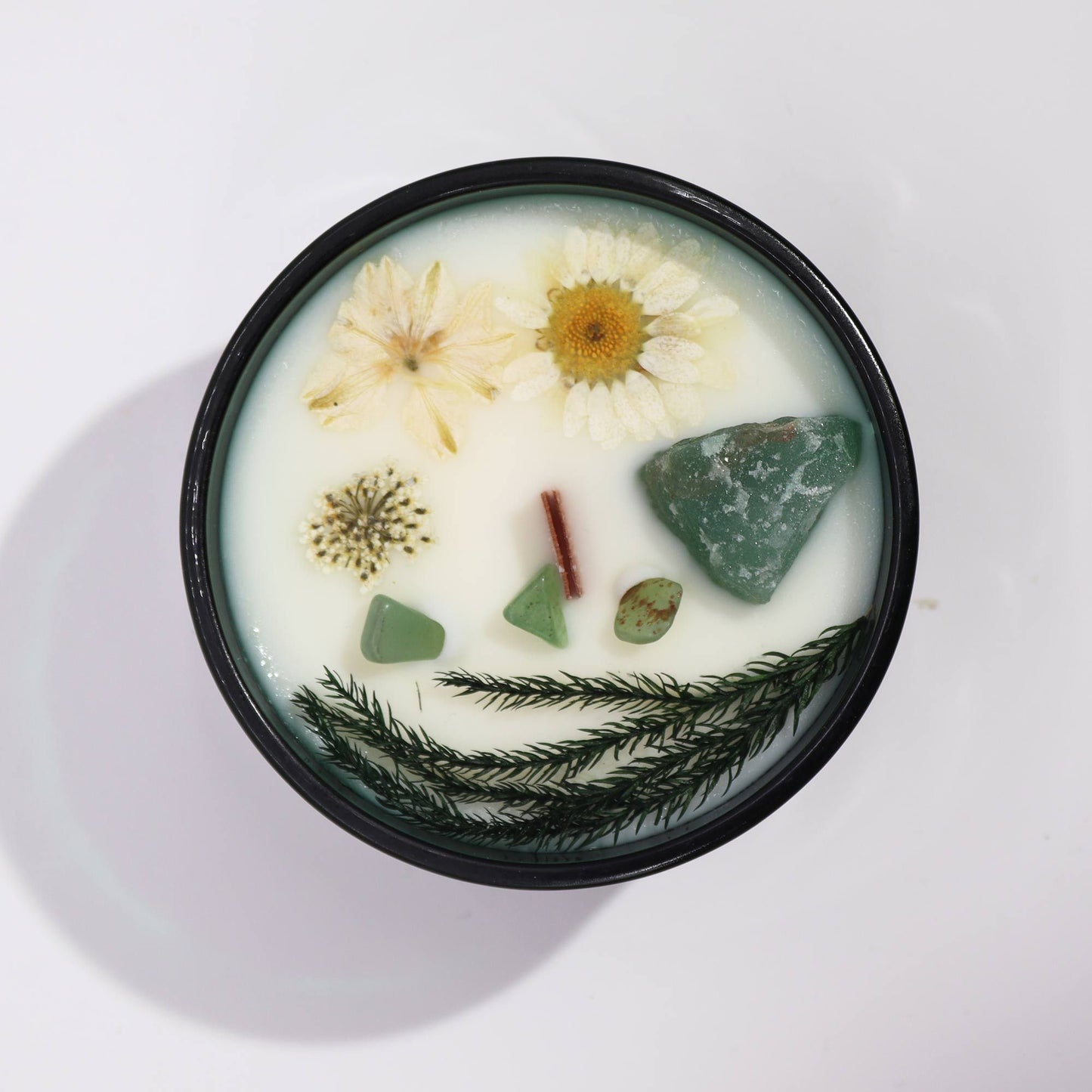 Bougie fleur magique de cristal — Le Mage