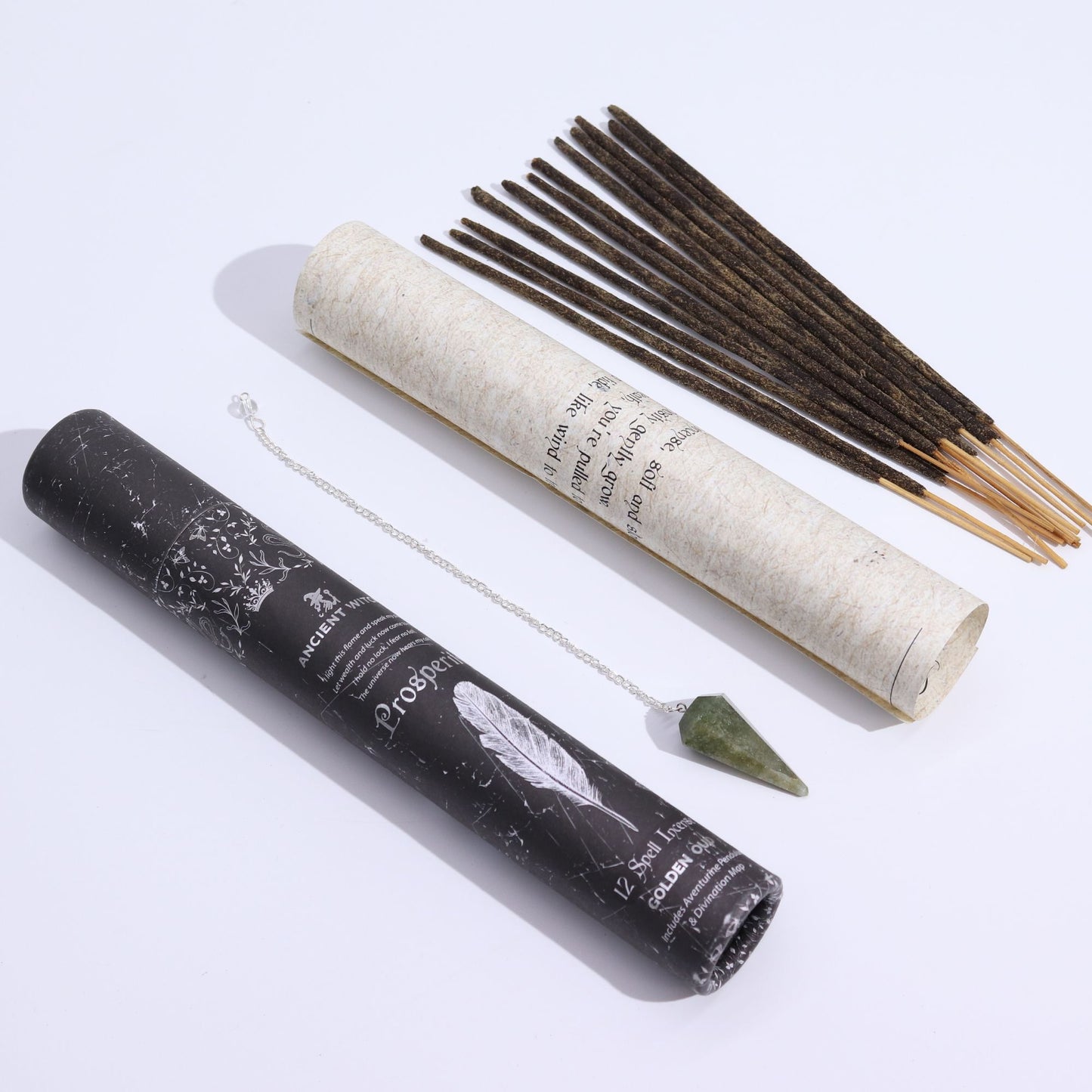 Encens — Prospérité · Pendule d’aventurine
