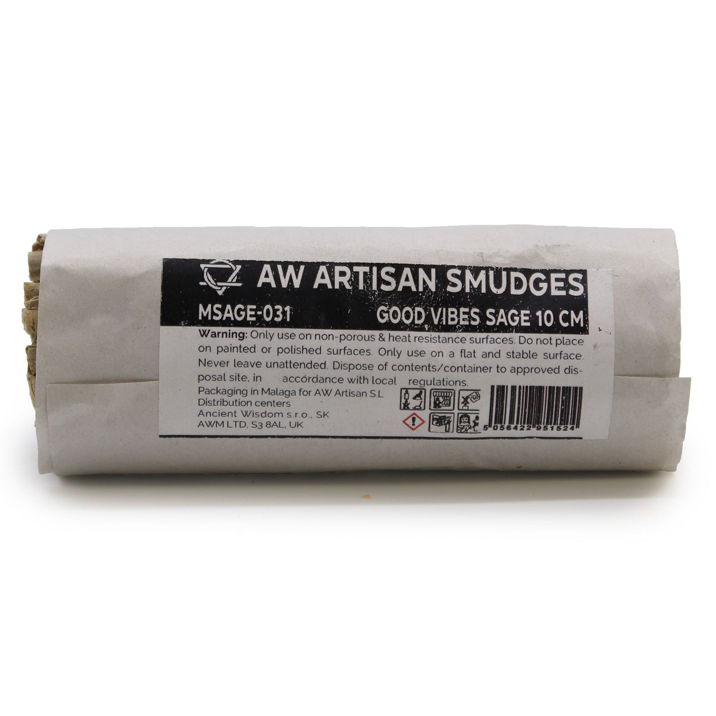 Fagot d’herbes — Sauge des bonnes vibrations · 10 cm