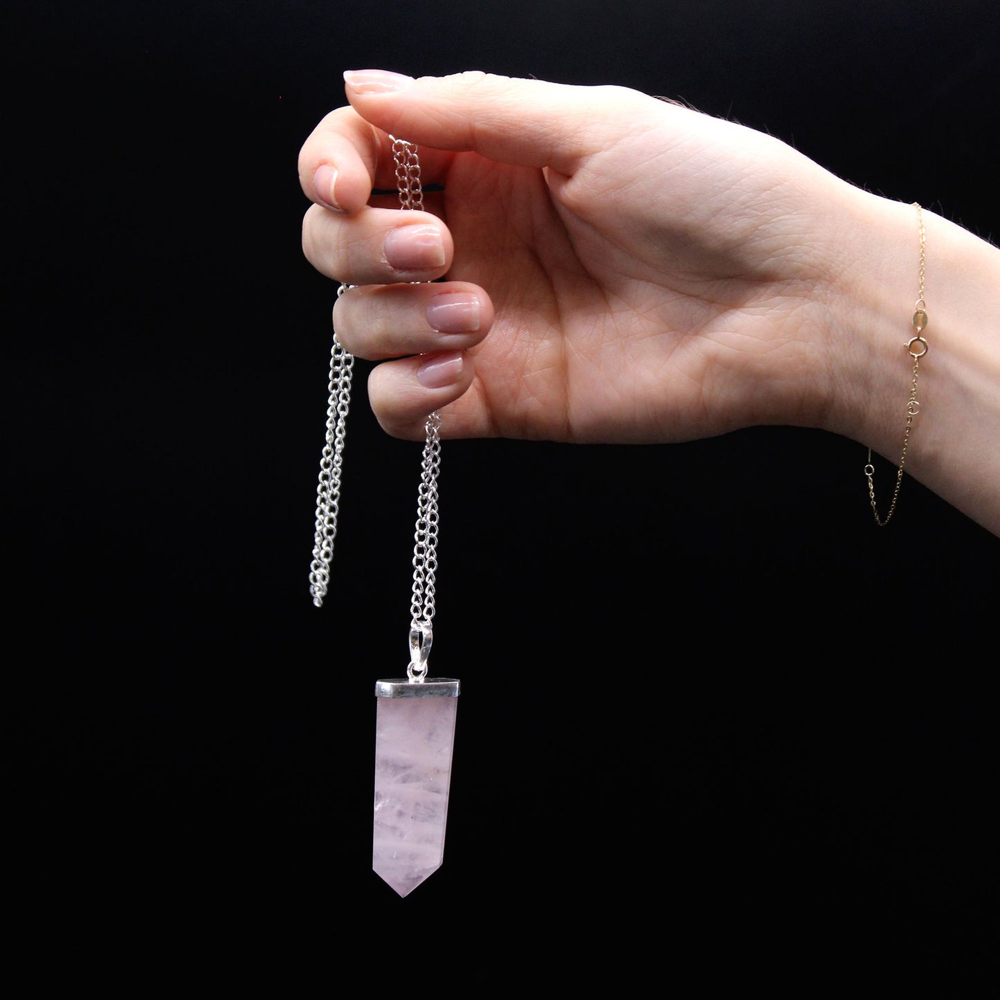 Pendentif plat — Améthyste