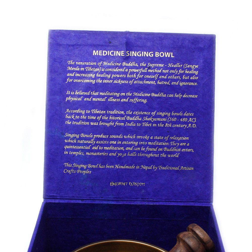Bol chantant — Bouddha de médecine · 10cm