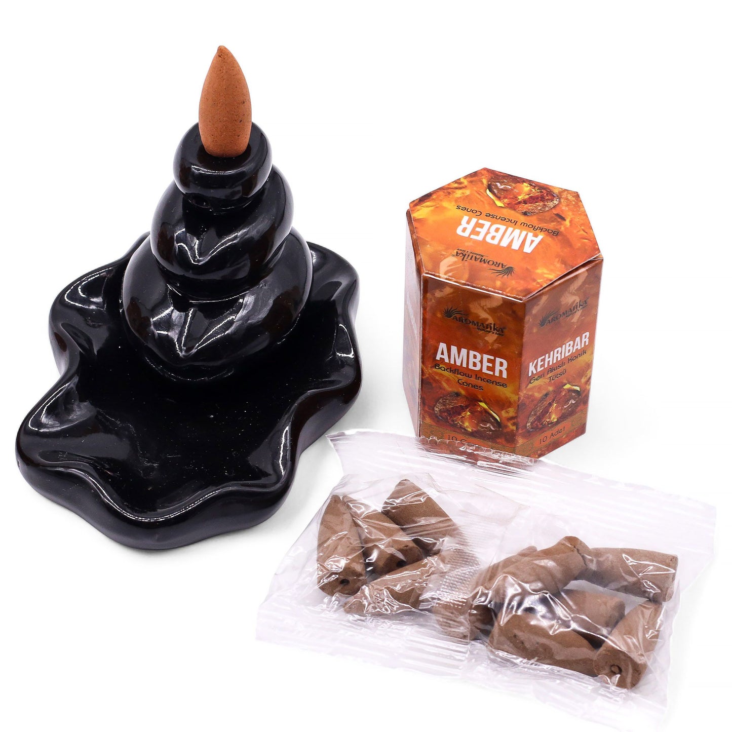 Encens à reflux masala — Ambre