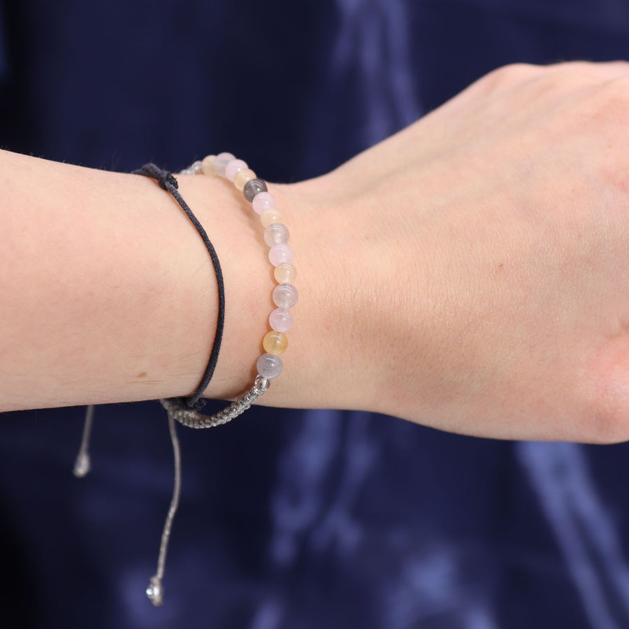 Bougie de cristal du zodiaque à bracelet — Gémeaux