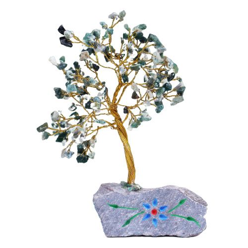 Arbre de gemmes — Agate mousse