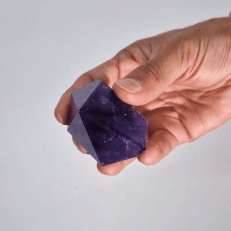 Pointes d’améthyste de couleur intense — Petit format · 4 à 5,5 cm