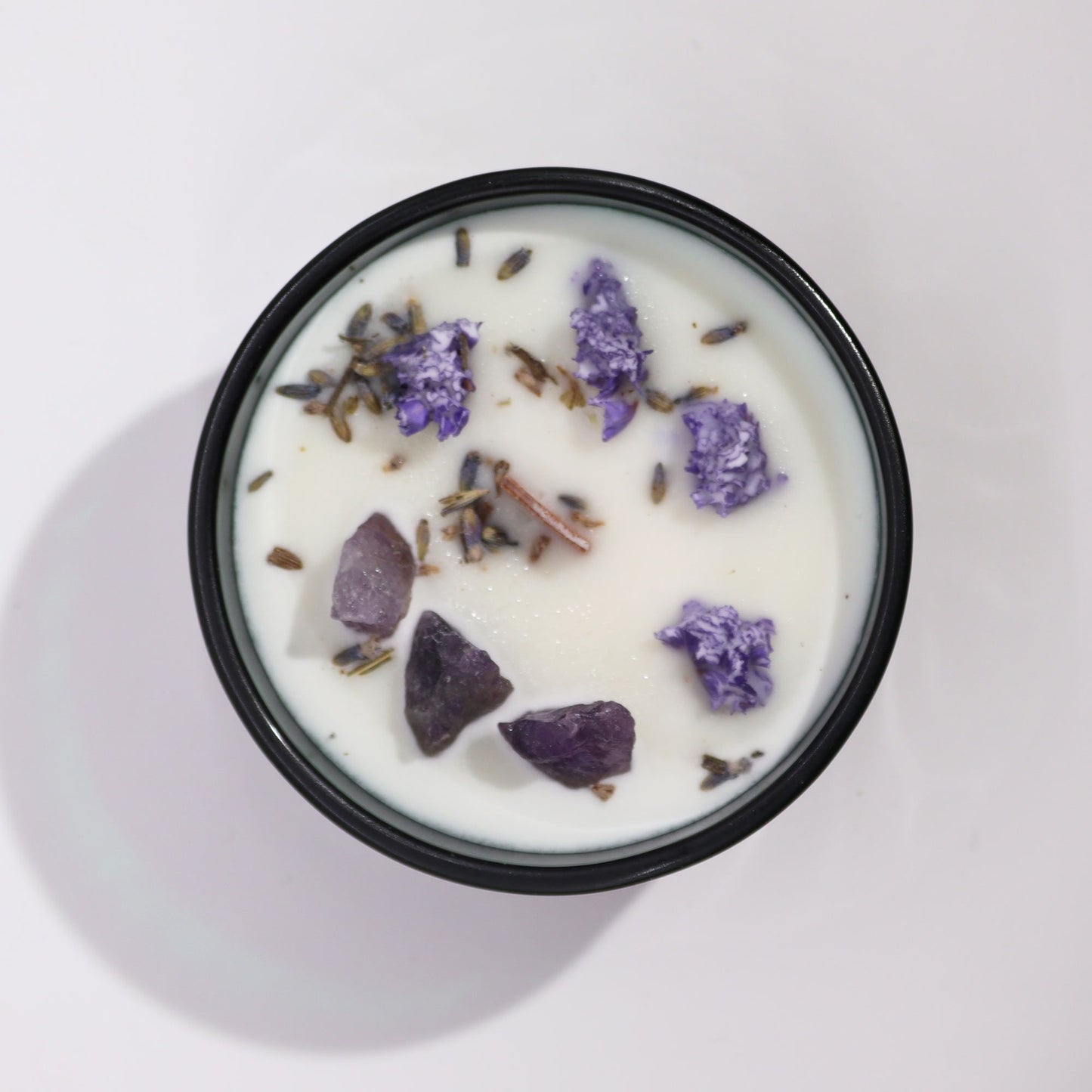 Bougie fleur magique de cristal — La Lune