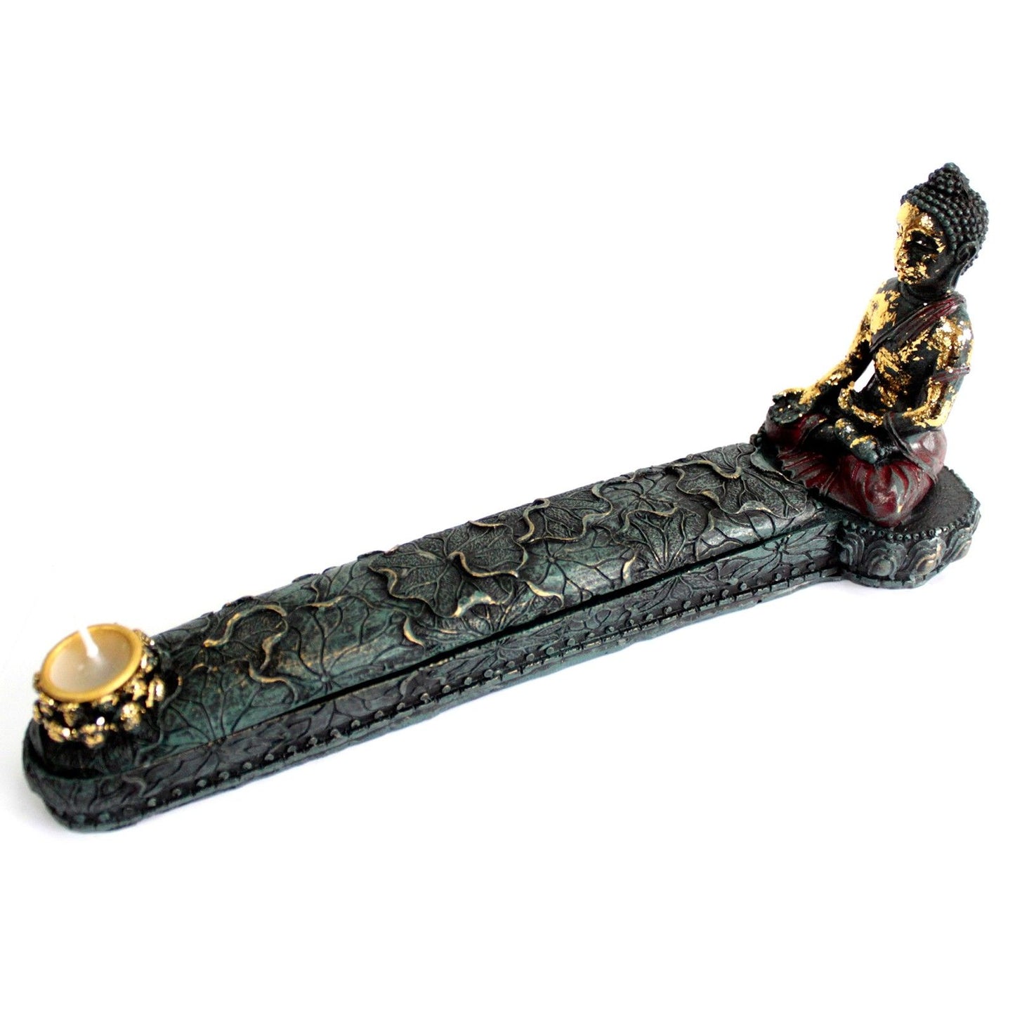 Bouddha ancien — Brûleur d’encens & coffret
