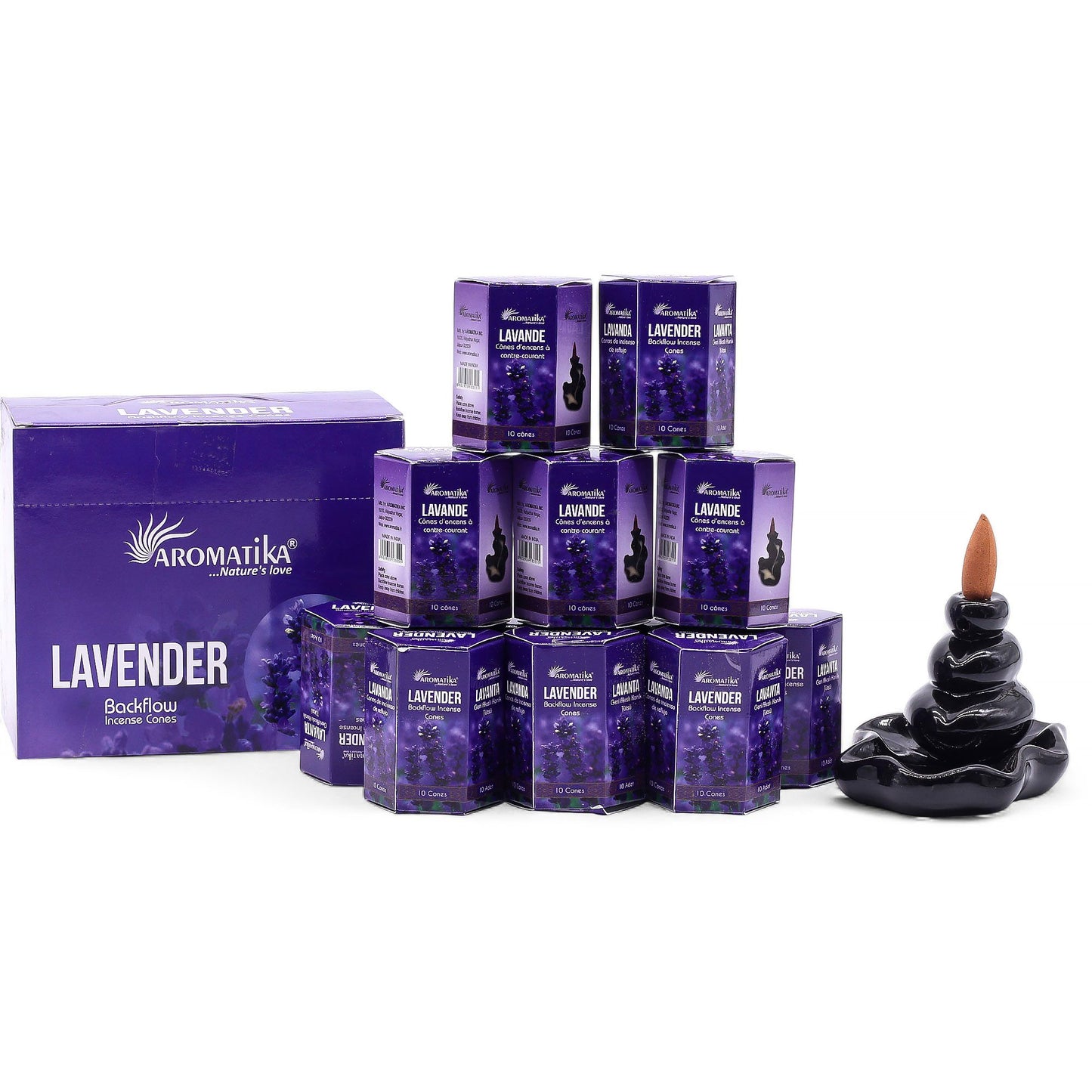 Encens à reflux masala — Lavande