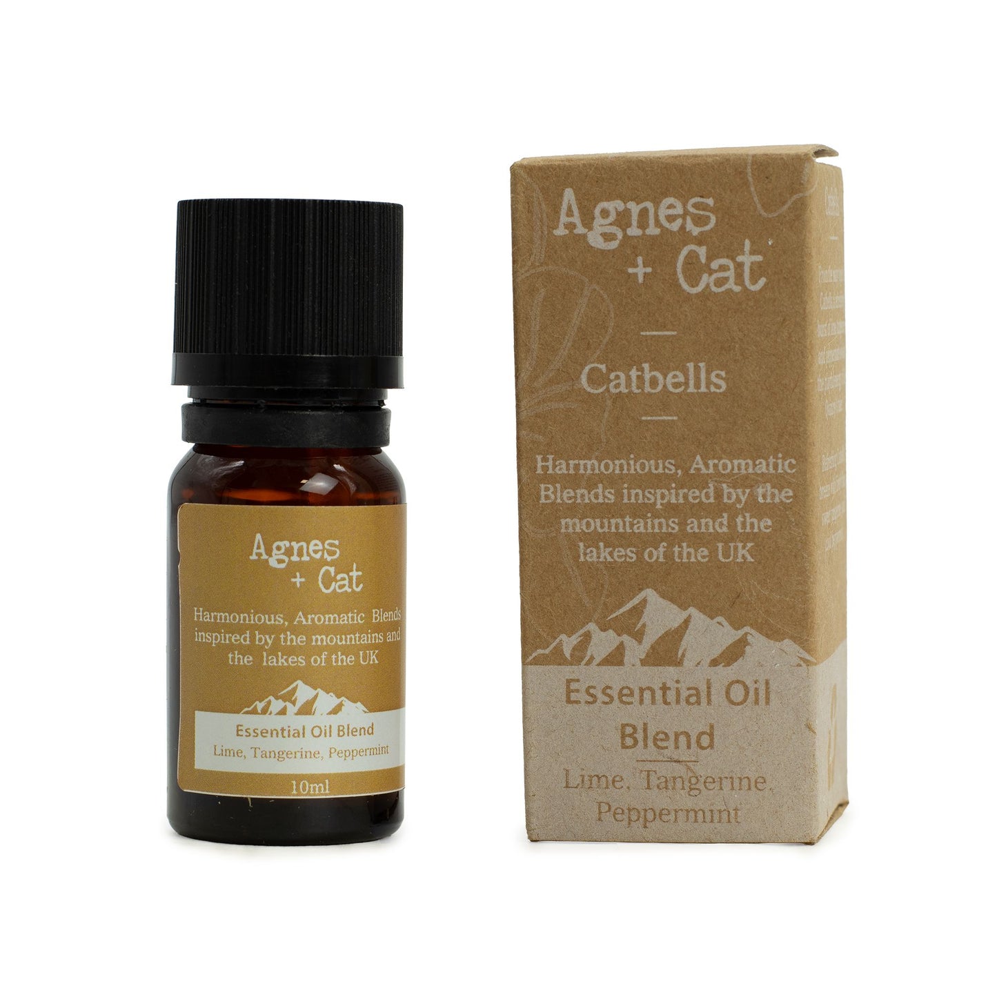 Synergie d’huiles essentielles — Cat Bells · Citron vert, mandarine & menthe