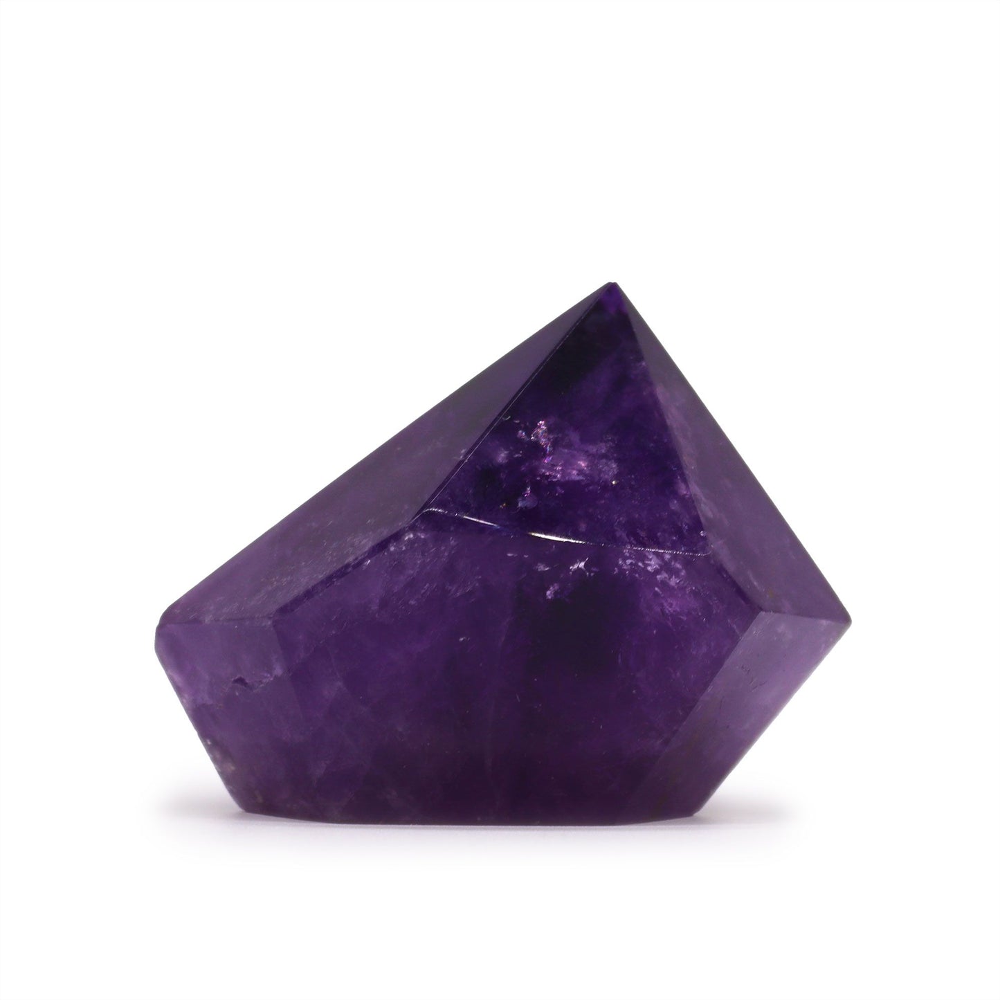 Pointes d’améthyste de couleur intense — Format moyen · 5,5 à 6,5 cm