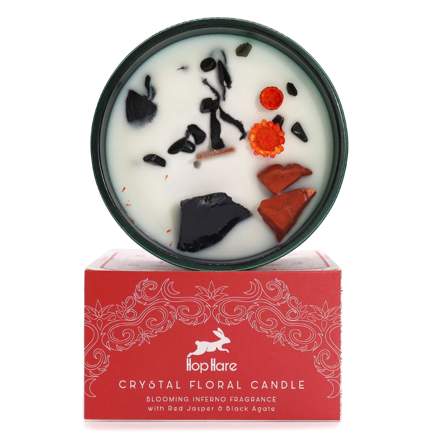 Bougie fleur magique de cristal — Le Diable