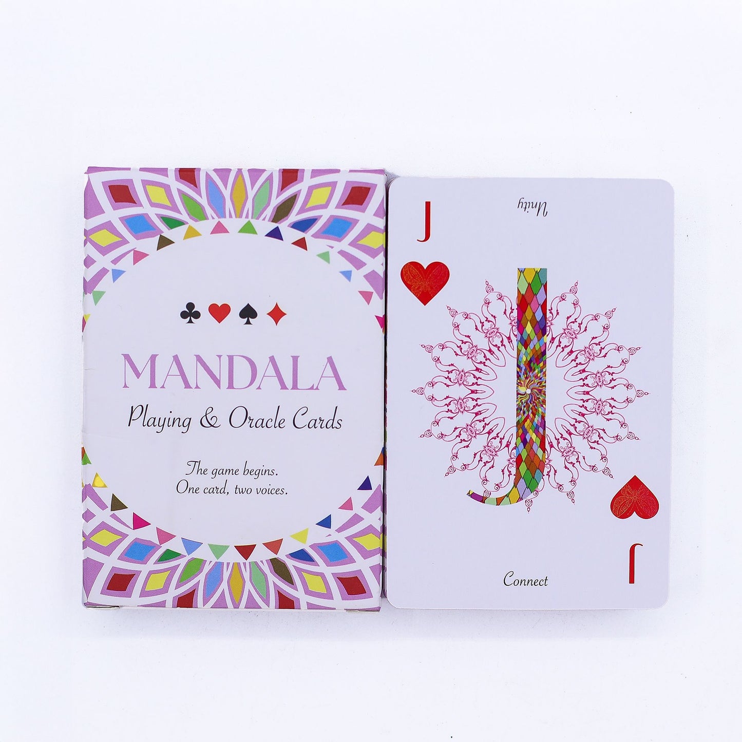 Mandala — Cartes de jeu & oracle · Symétrie kaléidoscopique