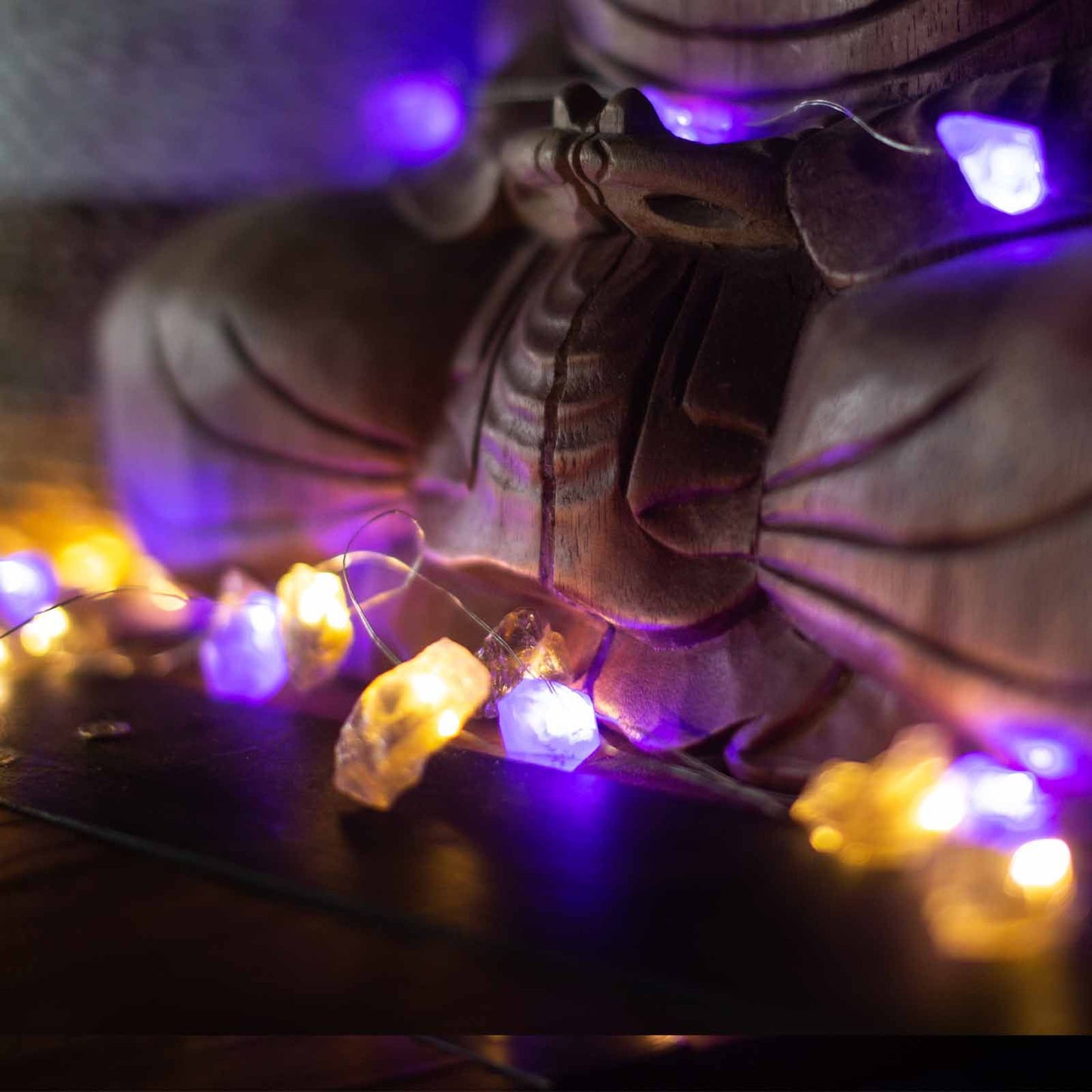 Guirlande lumineuse de gemmes — Pierres assorties
