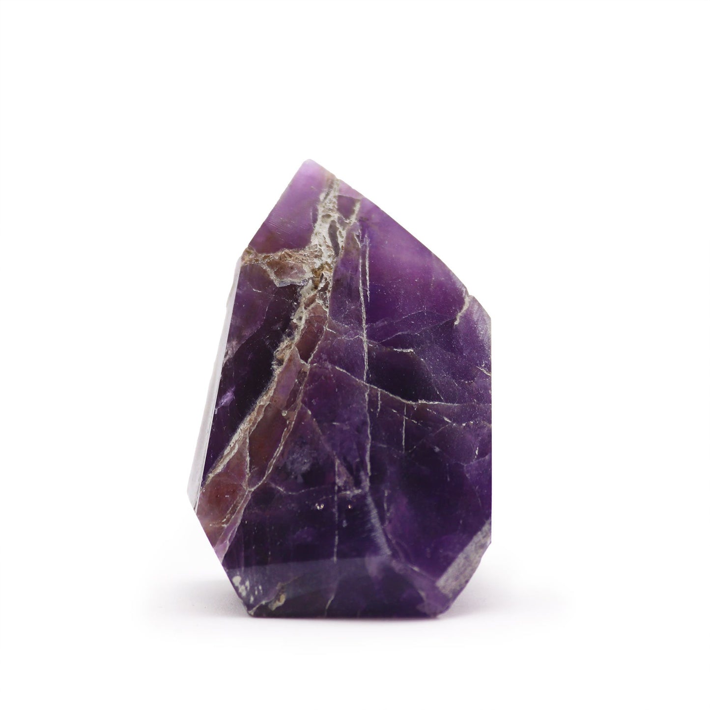 Pointe de gemme — Améthyste d’Afrique · 6 cm