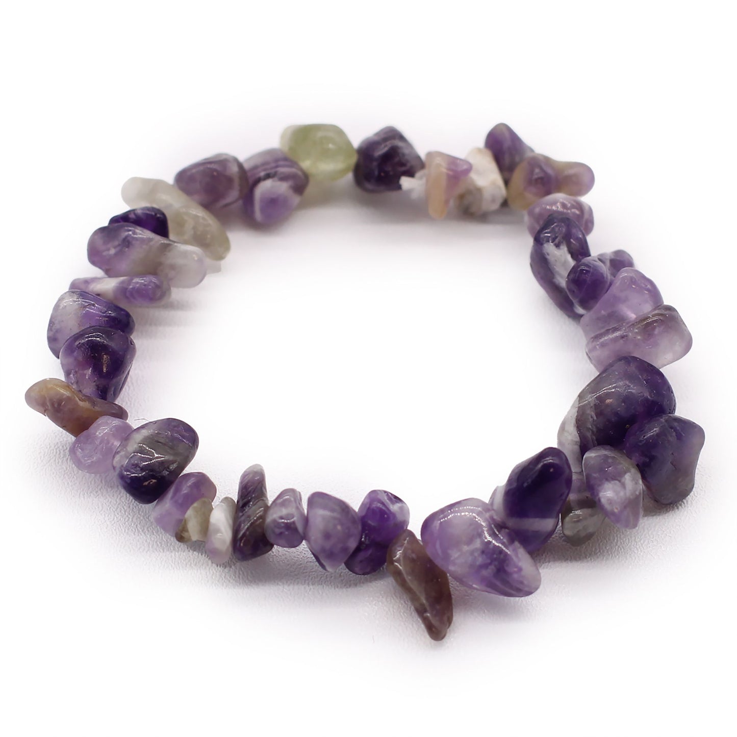 Bracelet d’éclats — Améthyste