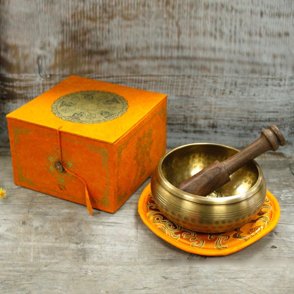 Bol chantant — Cinq Bouddha · 10cm